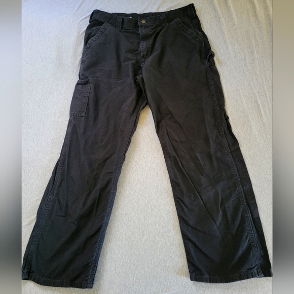 Like new Carhartt black carpenter pants - Picture 1 of 4